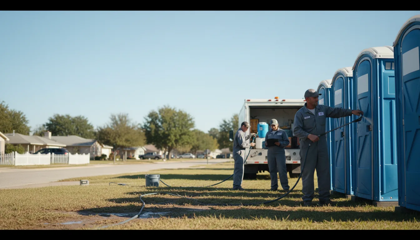 Long-Term Portable Toilet Rental in Fleming, CO near me